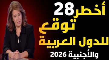 ليلى عبد اللطيف تكشف توقعات 2026 الصادمة كوارث طبيعية وأوبئة وتحولات غير مسبوقة في الفن والسياسة